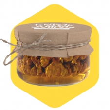 Грецкий орех в цветочном мёде 120 г, стекло